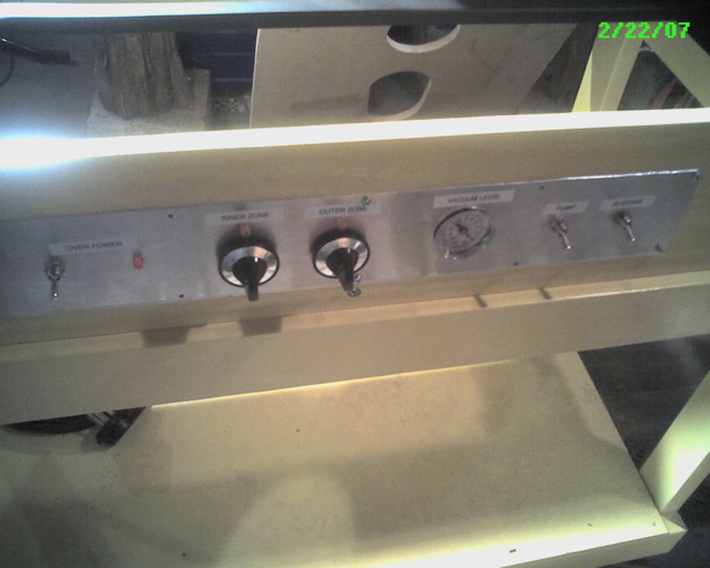 making the control panel - 11
