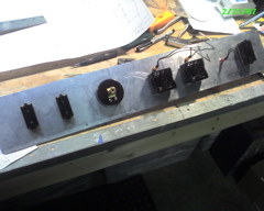 making the control panel - 4