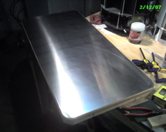 trimming lower platen surface 2